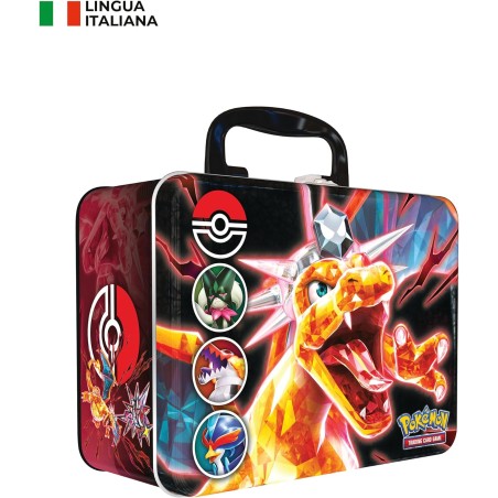 VALIGETTA POKEMON BAULETTO DA COLLEZIONE CHARIZARD - MEOWSCARADA, SKELEDIRGE E QUAQUAVAL