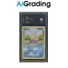 SQUIRTLE DI POKEMON CARTA GRADATA 9 ENG IN CASE RIGIDO AI GRADING + CERTIFICATO DIGITALE