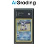 WARTORTLE DI POKEMON CARTA GRADATA 9 ENG IN CASE RIGIDO AI GRADING + CERTIFICATO DIGITALE