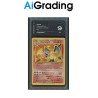 CHARIZARD DI POKEMON CARTA GRADATA 9 ENG IN CASE RIGIDO AI GRADING + CERTIFICATO DIGITALE