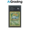 VENUSAUR DI POKEMON CARTA GRADATA 9.5 ENG IN CASE RIGIDO AI GRADING + CERTIFICATO DIGITALE