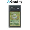 BULBASAUR DI POKEMON CARTA GRADATA 9.5 ENG IN CASE RIGIDO AI GRADING + CERTIFICATO DIGITALE