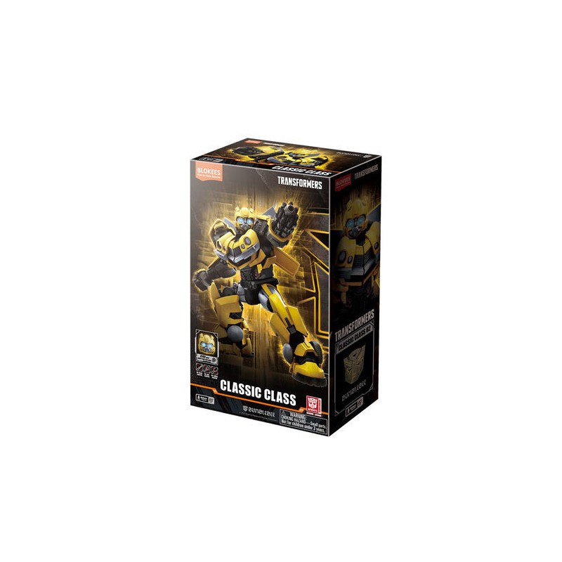 TRANSFORMERS BLOKEES PLASTIC MODEL KIT CLASSIC CLASS 02 BUMBLEBEE