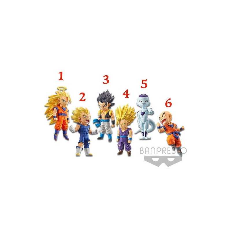 DRAGON BALL LEGENDS MOVIE WCF ChiBi FIGURES 7 CM NUOVO 1 PZ A SCELTA