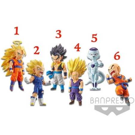 DRAGON BALL LEGENDS MOVIE WCF ChiBi FIGURES 7 CM NUOVO 1 PZ A SCELTA