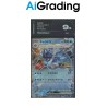 GYARADOS EX SV1S 014 DI POKEMON CARTA GRADATA 9.5 JAP IN SLEEVE MORBIDA AI GRADING + CERTIFICATO DIGITALE