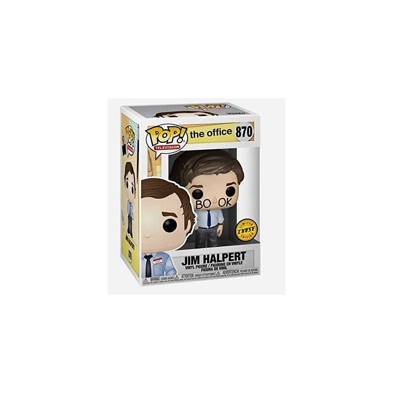 JIM HALPERT THE OFFICE FUNKO POP 870 LIMITED CHASE EDITION