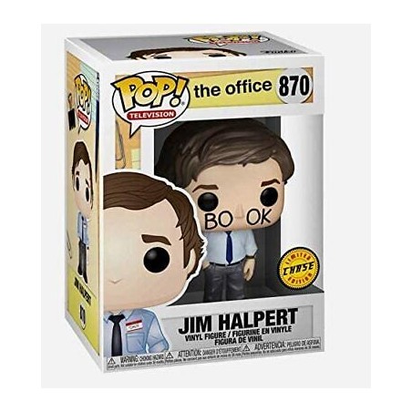 JIM HALPERT THE OFFICE FUNKO POP 870 LIMITED CHASE EDITION