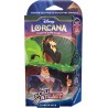 DISNEY LORCANA TCG CIELI SCINTILLANTI GIOCO DI CARTE DA COLLEZIONARE JCC DECK AVVIO SMERALDO & ACCIAIO