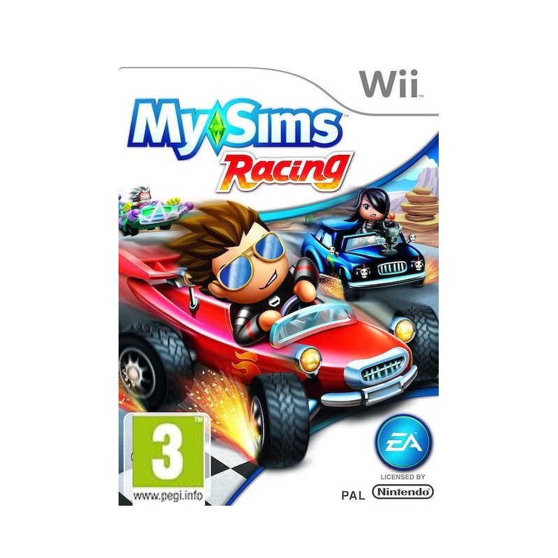 MY SIMS RACING PER NINTENDO WII NUOVO