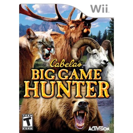 CABELA'S BIG GAME HUNTER PER NINTENDO WII USATO