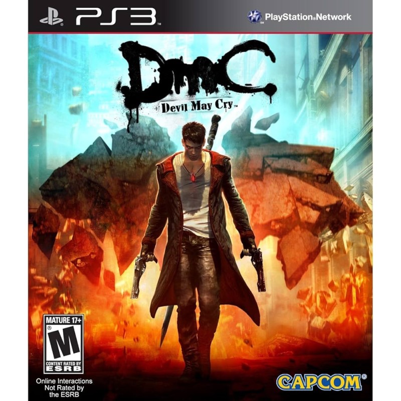 DEVIL MAY CRY DMC PER PS3 USATO - COPERTINA TEDESCA