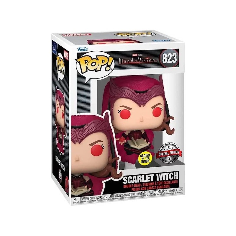 SCARLET WITCH WITH BOOK WANDAVISION FUNKO POP 823