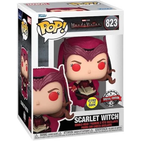 SCARLET WITCH WITH BOOK WANDAVISION FUNKO POP 823