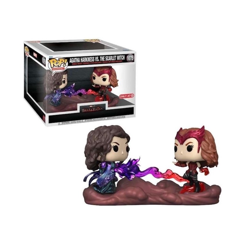 WANDA VS AGATHA FUNKO POP 1075 SPECIAL EDITION DI WANDA VISION FIGURES 2-PACK DA 9 CM MARVEL