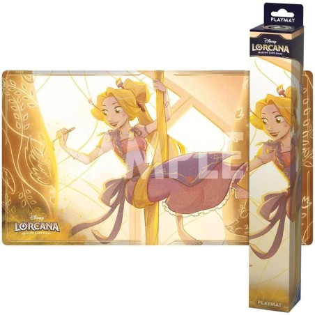 DISNEY LORCANA TRADING CARD GAME: TAPPETINO DA GIOCO DI RAPUNZEL