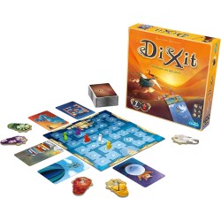 DIXIT - GIOCO DA TAVOLO DI IMMAGINAZIONE E FANTASIA DA 3-8 GIOCATORI