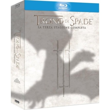 IL TRONO DI SPADE LA TERZA STAGIONE COMPLETA BLU-RAY USATO