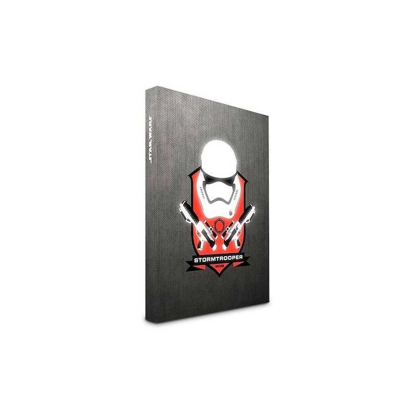 AGENDA NOTEBOOK A5 STAR WARS STORMTROOPER CON LUCI