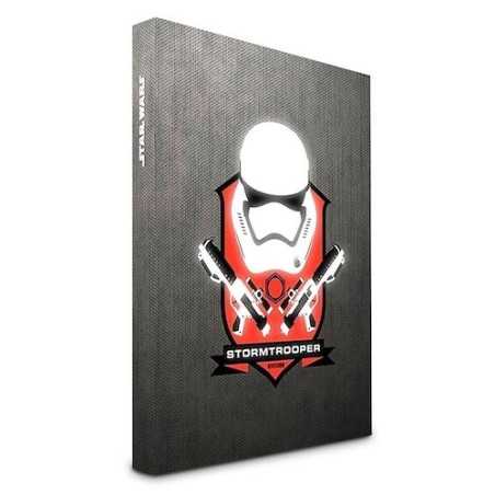 AGENDA NOTEBOOK A5 STAR WARS STORMTROOPER CON LUCI