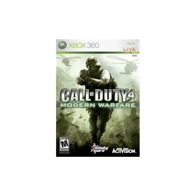 CALL OF DUTY 4 MODERN WARFARE PER XBOX 360 USATO