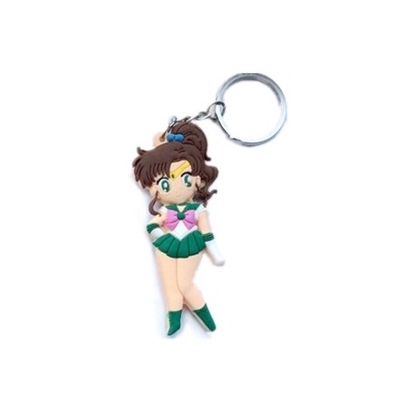 PORTACHIAVE SAILOR JUPITER DI SAILOR MOON IN GOMMA PVC