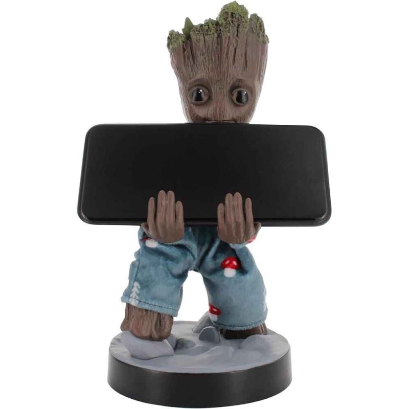 GROOT COL PIGIAMA MARVEL STUDIOS I AM GROOT CABLE GUYS PORTA CONTROLLER O SMARTPHONE