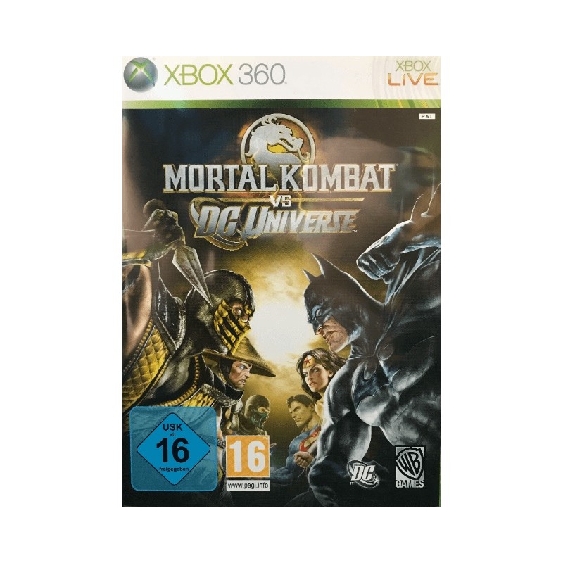 MORTAL KOMBAT VS DC UNIVERSE PER XBOX 360 USATO