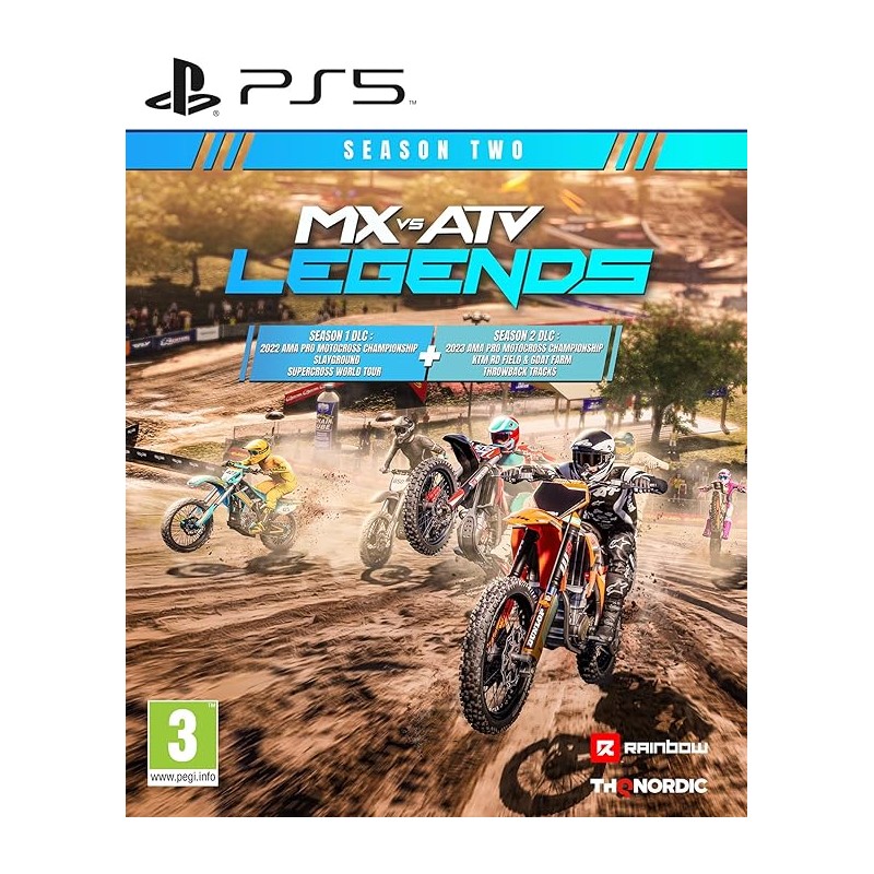 MX VS ATV LEGENDS SEASON TWO CON DLC PER PS5 NUOVO