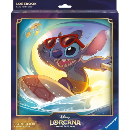 DISNEY LORCANA: PRIMO CAPITOLO RACCOGLITORE PER CARTE - STITCH