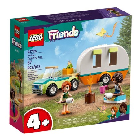 LEGO 41726 FRIENDS VACANZA IN CAMPEGGIO CON CAMPER GIOCATTOLO E MACCHINA