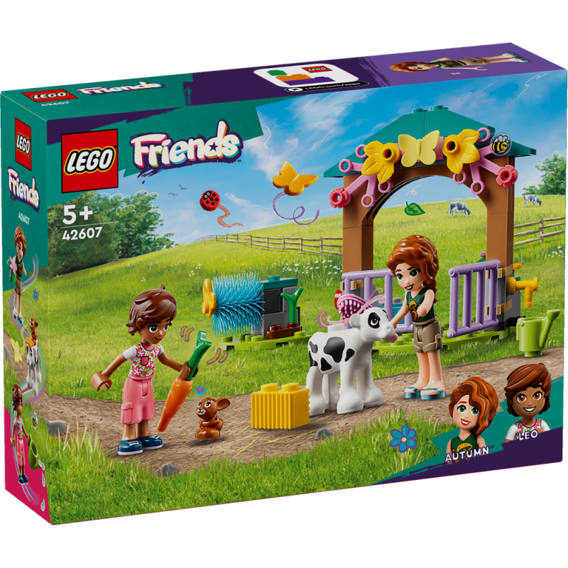 LEGO 42607 FRIENDS STALLA IN AUTUNNO CON VITELLINO E MUCCA