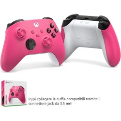 CONTROLLER WIRELESS PER XBOX - DEEP PINK PER XBOX SERIES X E S E XBOX ONE