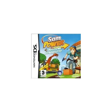 SAM POWER MISSIONE RIPARATUTTO PER NINTENDO DS USATO