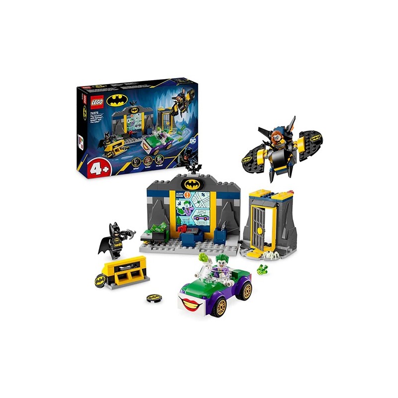 LEGO THE BATCAVE WITH BATMAN , BATGIRL AND THE JOKER 76272