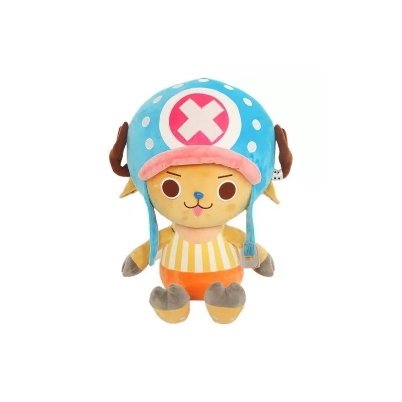 ONE PIECE PELUCHE FIGURE TONY TONY CHOPPER NEW WORLD DA 45 CM