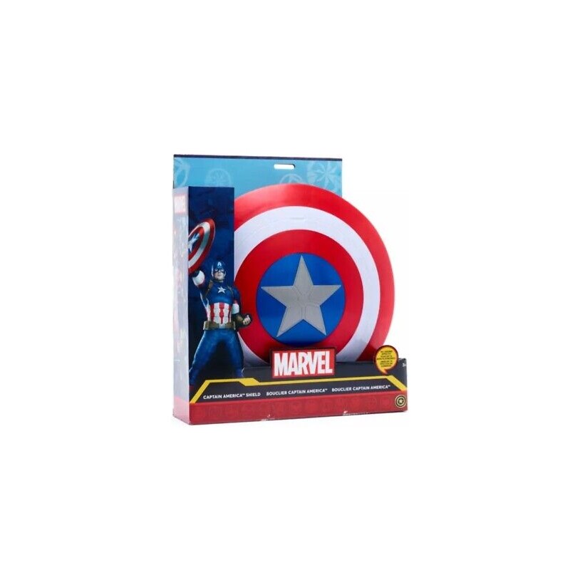 CAPITAN AMERICA SCUDO LUCI E SUONI AVENGERS MARVEL DA 37 CM