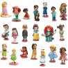 DISNEY STORE OFFICIAL MEGA SET DA GIOCO PERSONAGGI COLLEZIONE MINI DISNEY ANIMATORS PRINCIPESSE