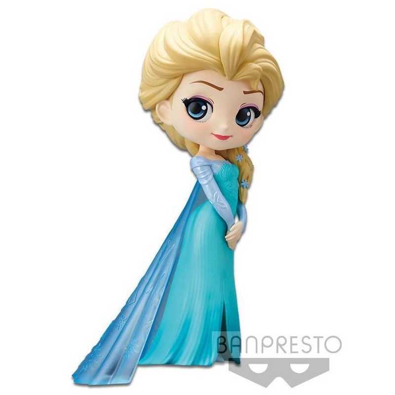 ELSA DI FROZEN Q-POSKET BANPRESTO DA 14 CM DISNEY