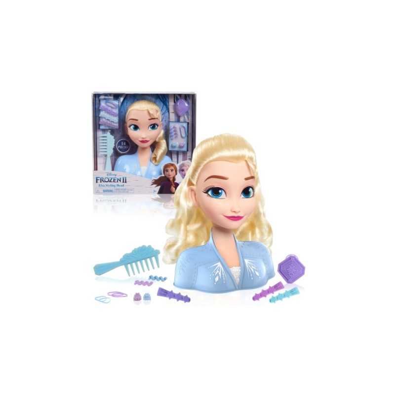 ELSA TESTA PER ACCONCIATURE DISNEY FROZEN