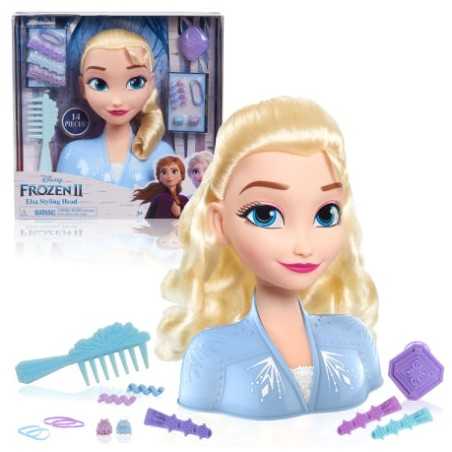 ELSA TESTA PER ACCONCIATURE DISNEY FROZEN