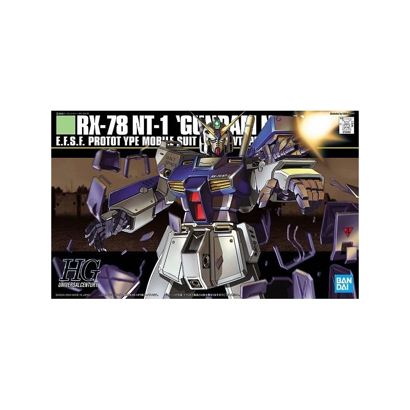 HGUC 1/144 RX-78 NT-1 GUNDAM NT-1 MODEL KIT