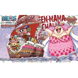 ONE PIECE GRAND SHIP COLLECTION QUEEN-MAMA-CHANTER - PLASTIC MODEL KIT DA 10 CM