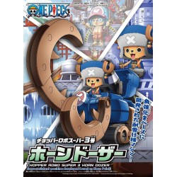 BANDAI HOBBY- CHOPPER ROBO SUPER 3 HORN DOZER ONE PIECE GUNPLA MODEL KIT