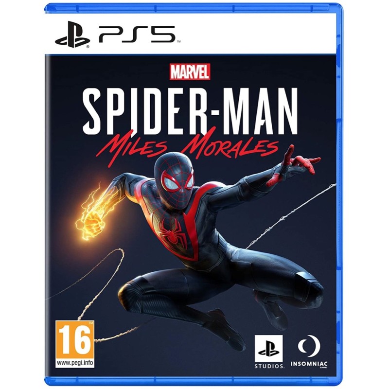 SPIDER MAN MILES MORALES MARVEL PER PS5 NUOVO