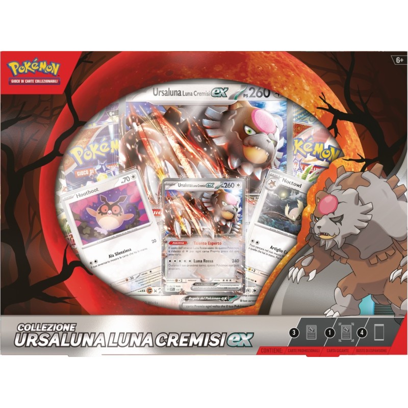 POKEMON - COLLEZIONE URSALUNA LUNA CREMISI EX SET EDIZIONE ITALIANA