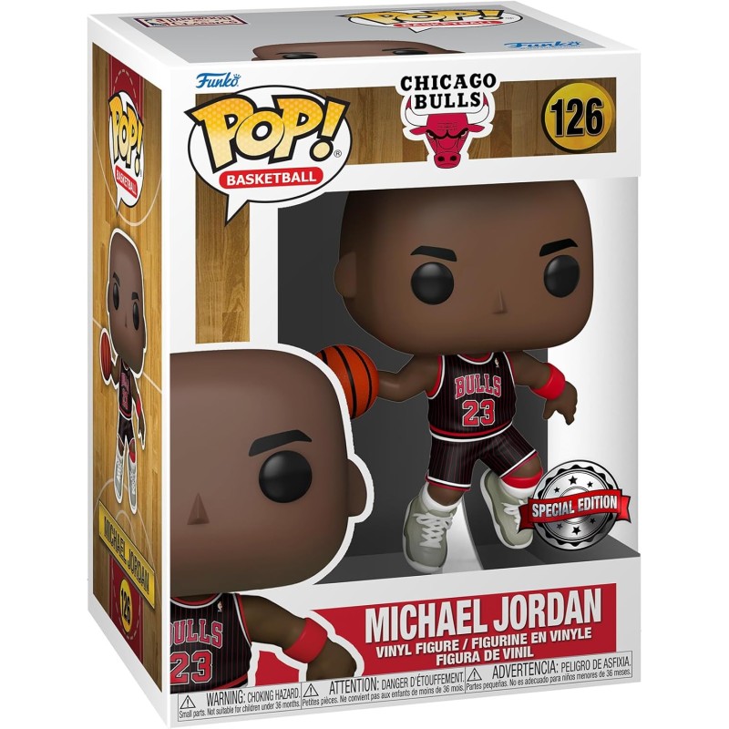 MICHAEL JORDAN DEI CHICAGO BULLS FUNKO POP 126 SPECIAL EDITION