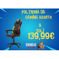 POLTRONA DA GAMING ABARTH...