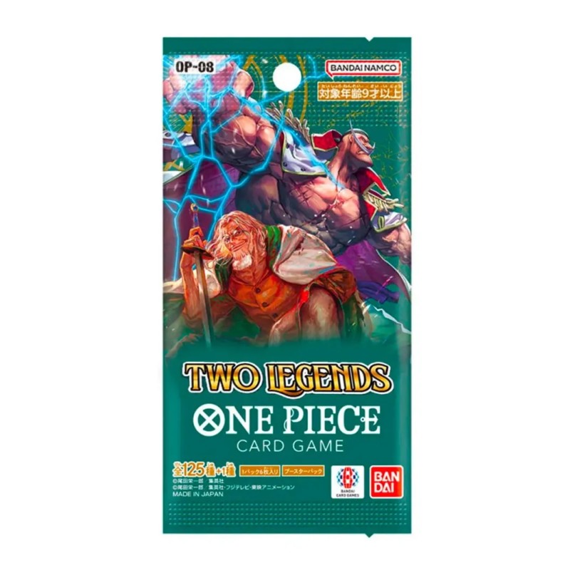 ONE PIECE CARD GAME OP-08 TWO LEGENDS - N.1 BUSTINA DA 12 CARTE ENG