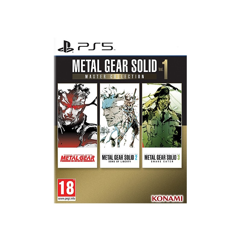 METAL GEAR SOLID MASTER COLLECTION VOL. 1 PER PS5 NUOVO